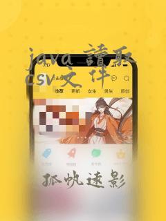 java 读取csv文件