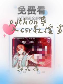 python导入csv数据画散点图
