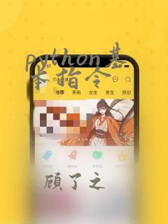 python基本指令