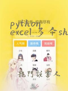 python excel 多个sheet