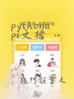 pythonapi文档
