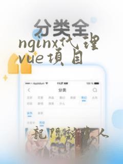 nginx代理vue项目