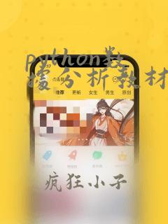 python数据分析教材