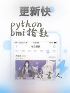 python bmi指数