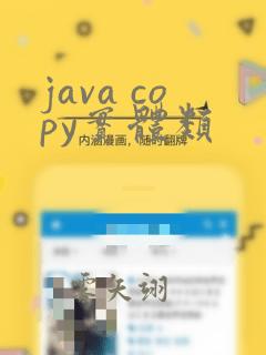 java copy实体类