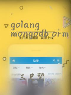 golang mongodb orm