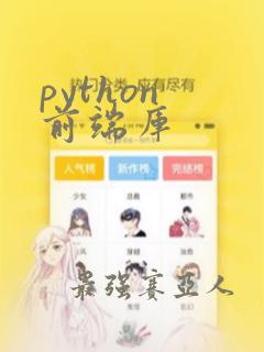 python 前端库