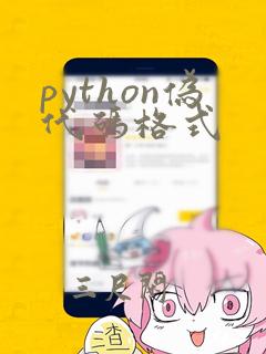 python伪代码格式