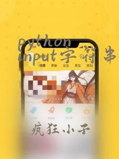python input字符串