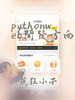 pythonweb开发方向的第三方库