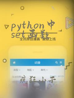 python中set函数