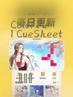 Colorful CueSheet