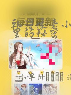 韩漫像素小巷子里的秘密