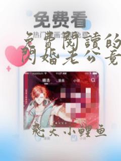 免费阅读的小说闪婚老公竟是亿万总裁