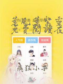 叶风叶紫灵小说免费阅读夜下书阁