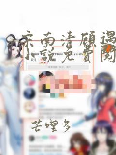 宋南清顾遇深的小说免费阅读无弹窗