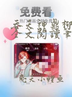 吞天神鼎柳无邪全文阅读笔趣阁