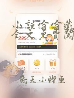 小说偷偷藏不住全文免费阅读免费