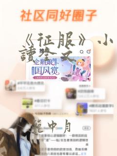 《征服》小说阅读全文