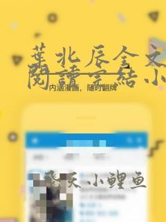 叶北辰全文免费阅读完结小说最新起点