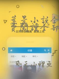 叶晨小说全文免费阅读全部萧初然