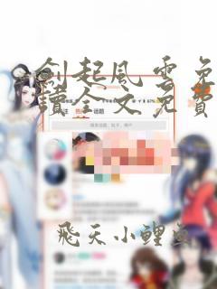 剑起风云免费阅读全文免费阅读正版