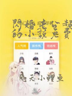 闪婚老公超有钱的小说免费阅读全文