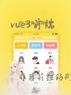 vue3前端