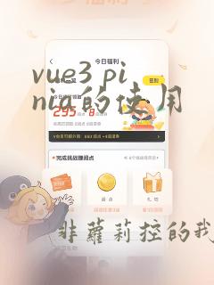 vue3 pinia的使用