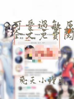 可爱过敏原小说全文免费阅读笔趣阁