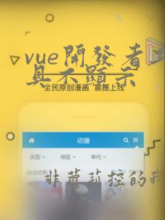 vue开发者工具不显示