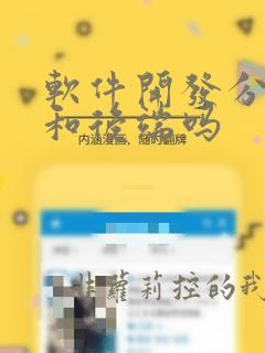 软件开发分前端和后端吗