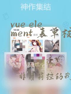 vue element 表单校验