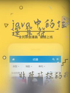 java中的位运算符