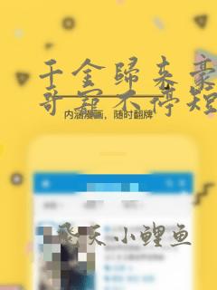 千金归来豪门哥哥宠不停短剧免费观看