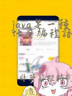 java是一种什么编程语言
