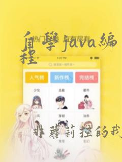 自学java编程
