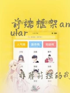前端框架angular