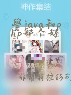 学java和php哪个好