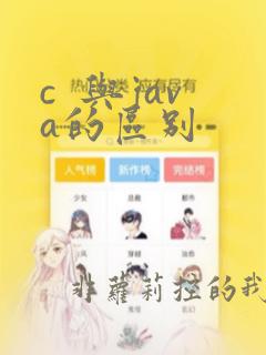 c 与java的区别