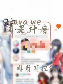 java web 是什么