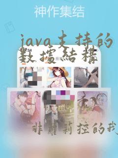 java支持的数据结构