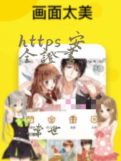 https 安全证书