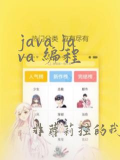 java java 编程