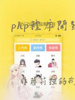 php程序开发