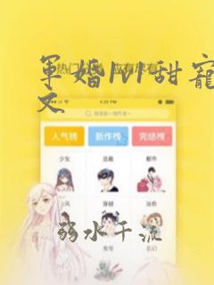军婚1v1甜宠文