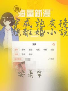 穿成炮灰后我只想离婚小说免费阅读