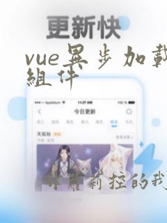 vue异步加载组件