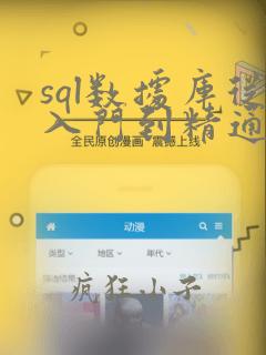 sql数据库从入门到精通