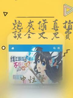 炮灰修真指南小说全文免费阅读